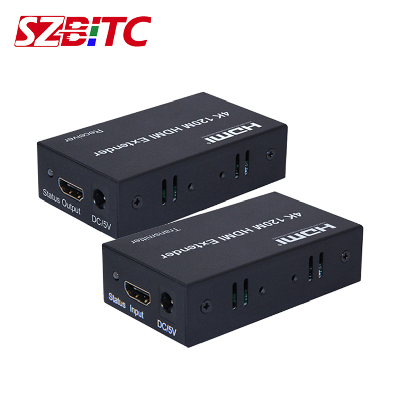 SZBITC-HDMI ͽٴ, IP/TCP CAT5e/6 Rj45 LAN Ʈũ  4k 120m Ȯ HDMI й ۽ű ű